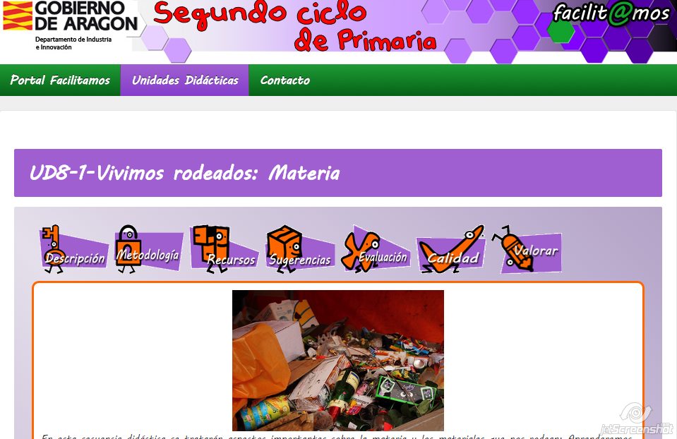 Vivimos rodeados: La materia