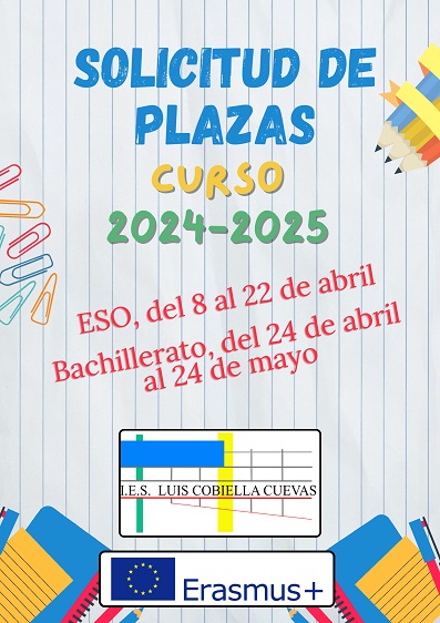ADMISION ALUMNADO CURSO 24. 25 BIS