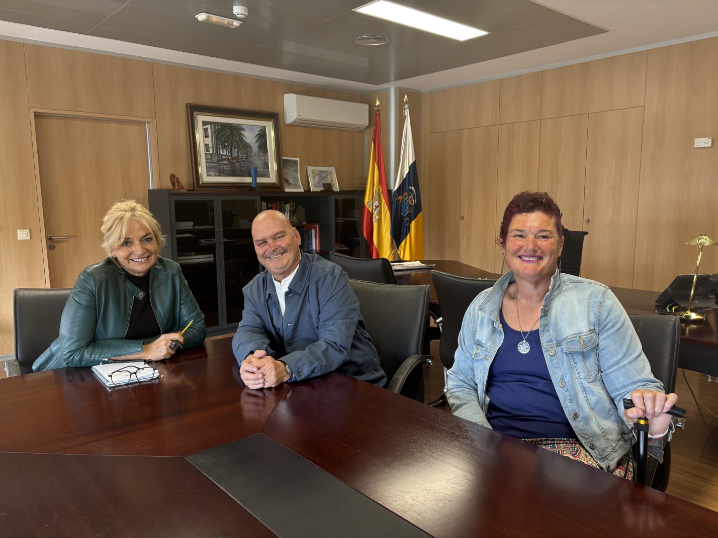 Un momento de la reunión