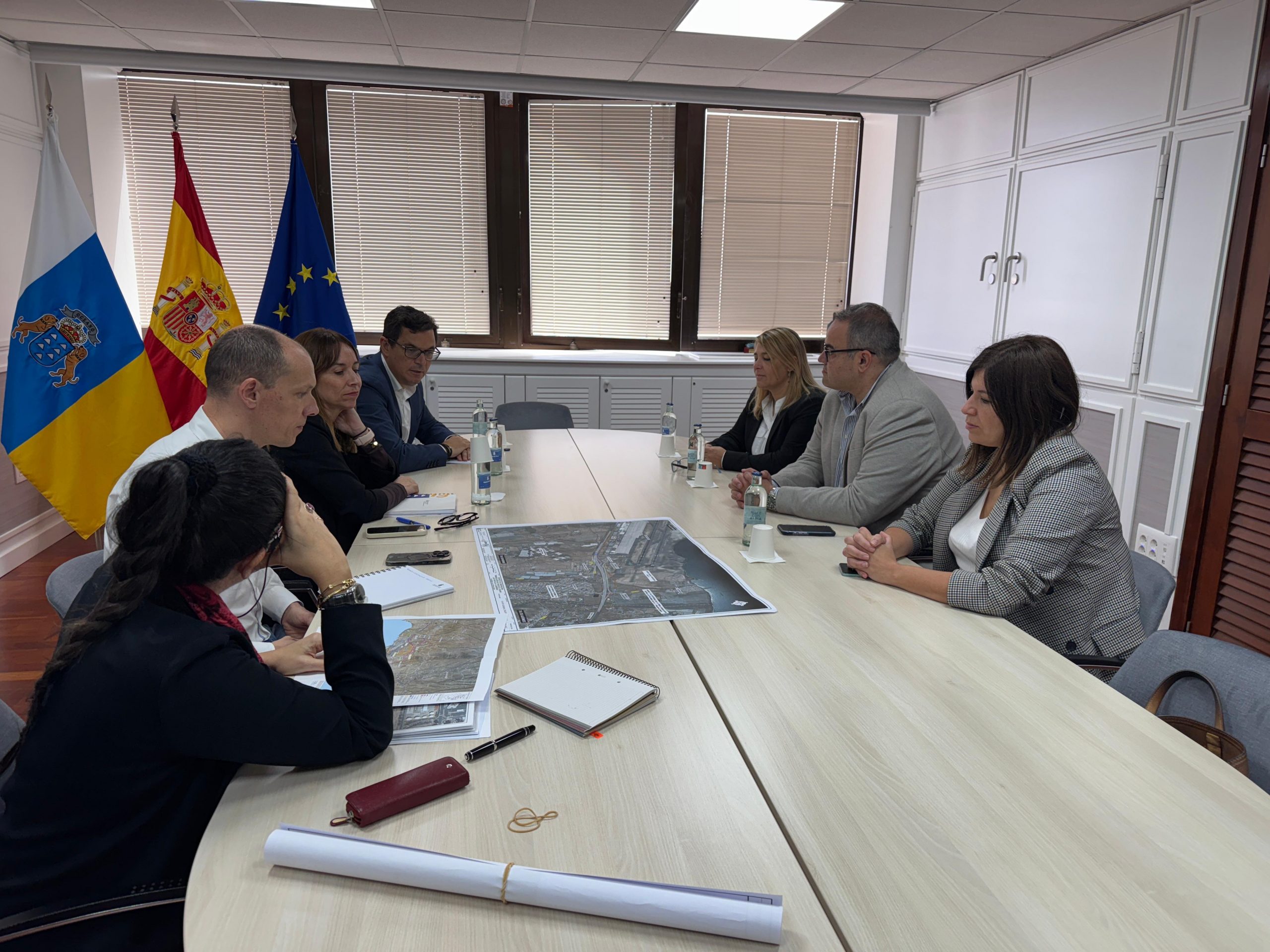 El Gobierno de Canarias y el Ayuntamiento de Ingenio abordan el avance del proyecto del nuevo enlace de Ingenio con la GC-1